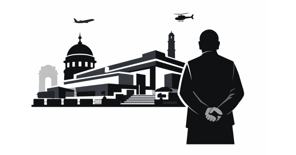 Seva Teerth complex in New Delhi housing the Prime Minister’s Office and Cabinet Secretariat under the Central Vista redevelopment project