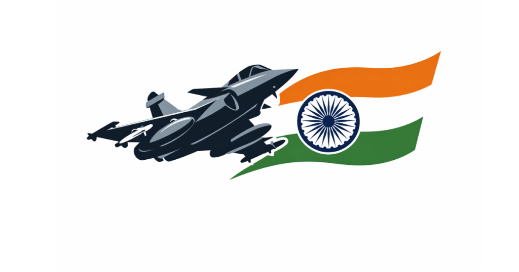 Indian Air Force Rafale fighter jet flying during an air exercise after approval of ₹3.6 lakh crore deal for 114 aircraft