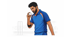 Jasprit Bumrah warming up during a T20 World Cup training session as Team India prepares for the match against the Netherlands.