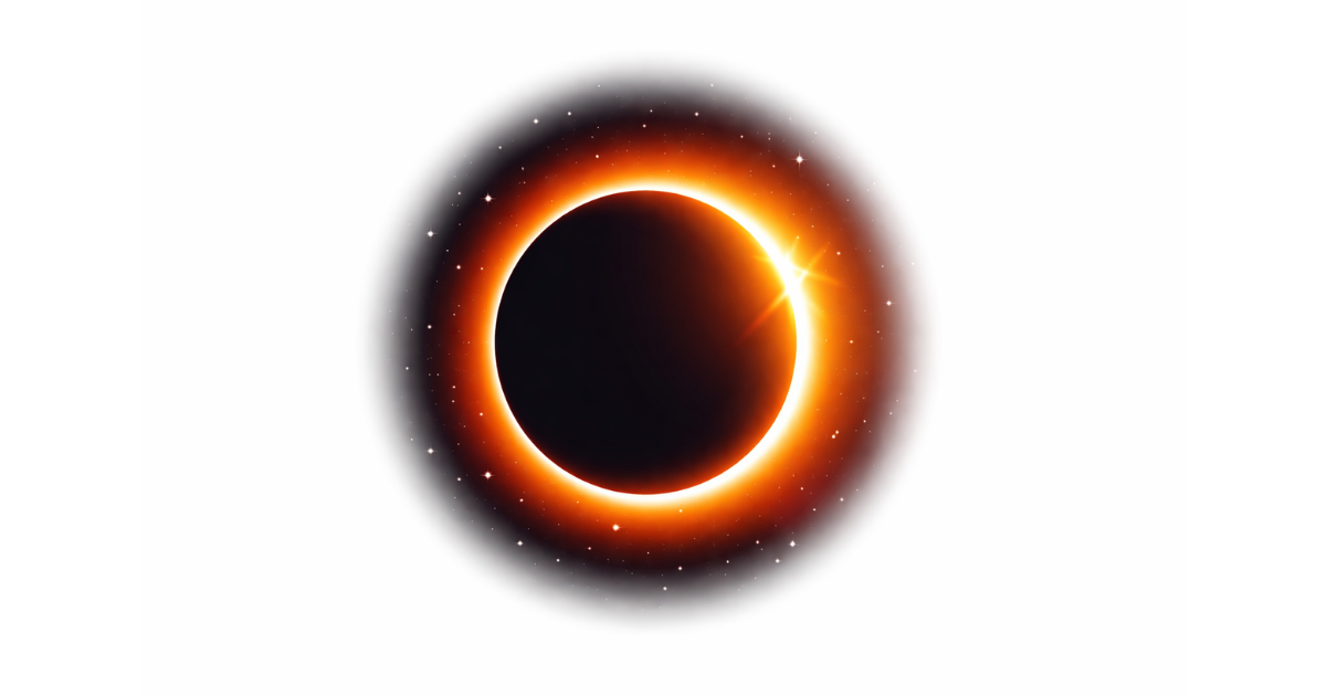 Annular solar eclipse showing a bright Ring of Fire in the sky during the February 17, 2026 celestial event not visible in India
