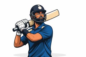 Suryakumar Yadav during an international T20 cricket match for India, reacting after playing a shot while wearing the Indian team jersey.